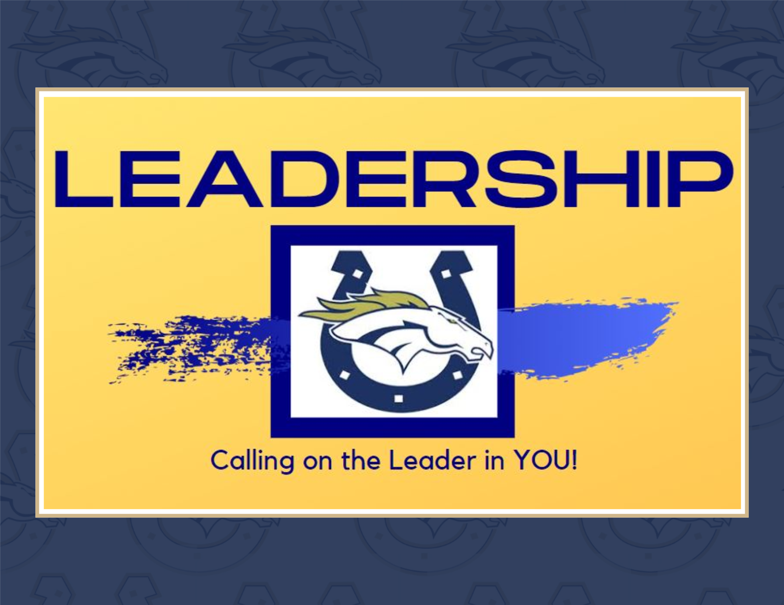  Leadership Application Information 